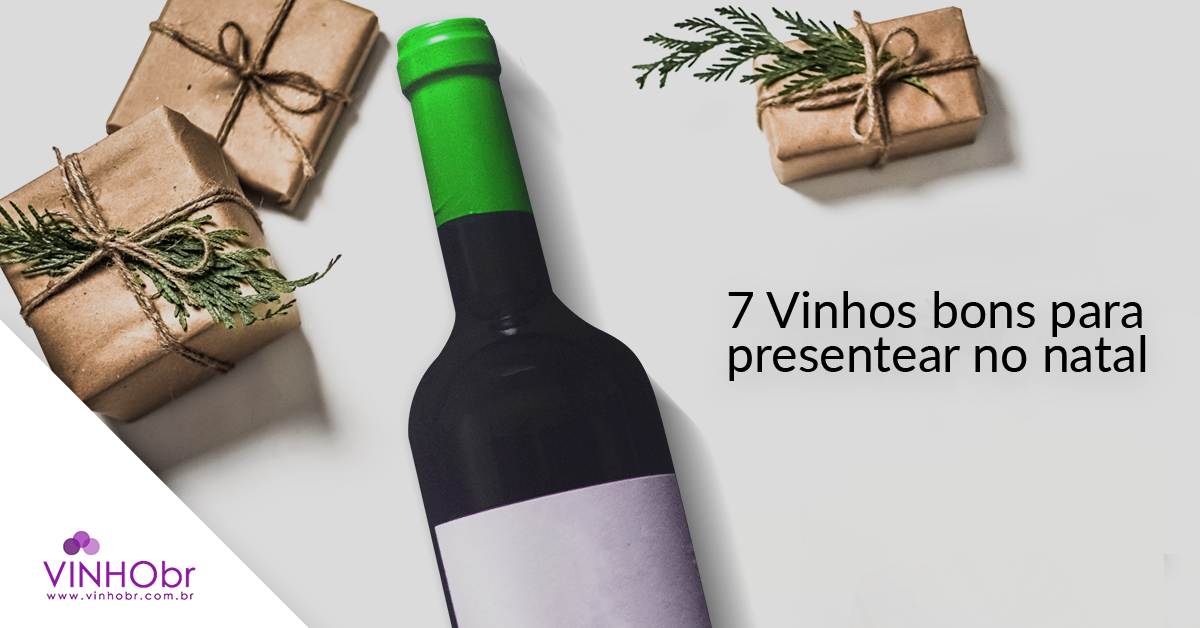 vinhos para presentear no Natal